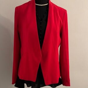 Banana Republic Vibrant Red Women's Blazer